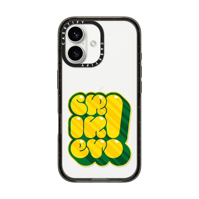Chris Costa x CASETiFY iPhone 16 Case Black Impact Case CRIKEY by Chris Costa Mother's Day Chris Costa x CASETiFY iPhone 16 Case Black Impact Case CRIKEY by Chris Costa Mother's Day