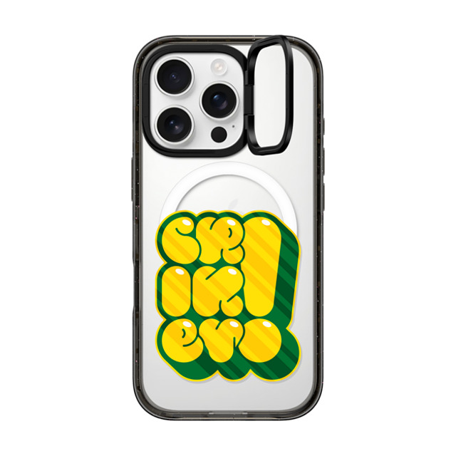 Chris Costa x CASETiFY iPhone 16 Pro ケース ブラック インパクトリングスタンドケース MagSafe対応 CRIKEY by Chris Costa Father's Day Chris Costa x CASETiFY iPhone 16 Pro ケース ブラック インパクトリングスタンドケース MagSafe対応 CRIKEY by Chris Costa Father's Day