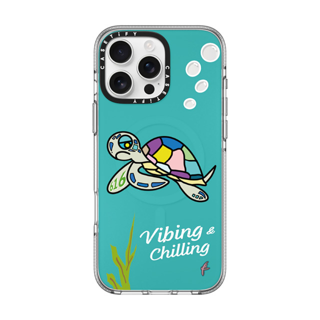 CASETiFY iPhone 16 Pro Max ケース クリア クリア ケース MagSafe対応 Sea Turtle by BC vernanasie Father's Day CASETiFY iPhone 16 Pro Max ケース クリア クリア ケース MagSafe対応 Sea Turtle by BC vernanasie Father's Day