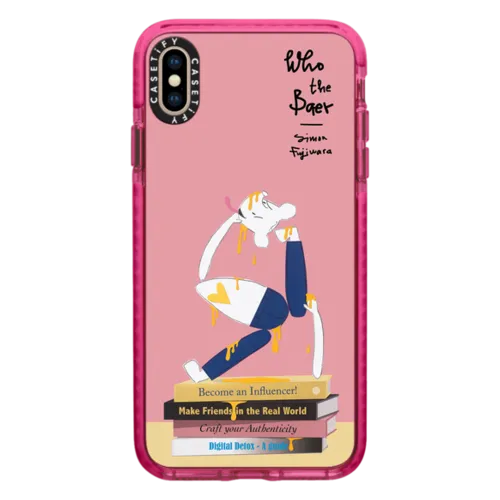 iPhone XS Max - Self-Help Who? (Digital Delirium) (Pink)