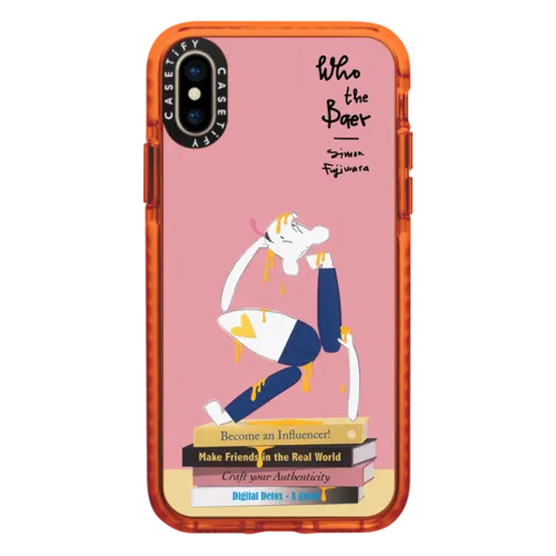 iPhone XS - Self-Help Who? (Digital Delirium) (Pink)