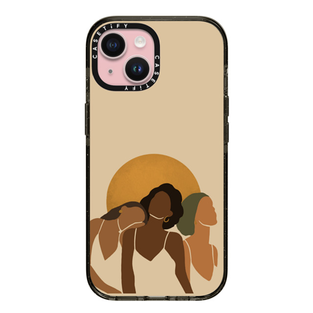 Nawaal Illustrations x CASETiFY iPhone 15 ケース Nature,Fine Art ブラック インパクトケース My Design #10 Father's Day Nawaal Illustrations x CASETiFY iPhone 15 ケース Nature,Fine Art ブラック インパクトケース My Design #10 Father's Day