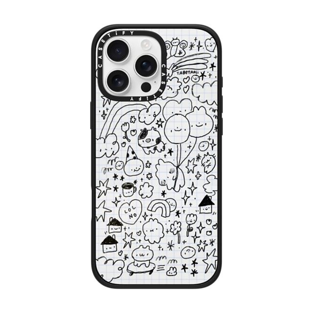 Tabetaaii x CASETiFY iPhone 16 Pro Max Case Bunny,Cartoon Matte Black Impact Case MagSafe Compatible LOL No by tabetaaii Back to School Tabetaaii x CASETiFY iPhone 16 Pro Max Case Bunny,Cartoon Matte Black Impact Case MagSafe Compatible LOL No by tabetaaii Back to School