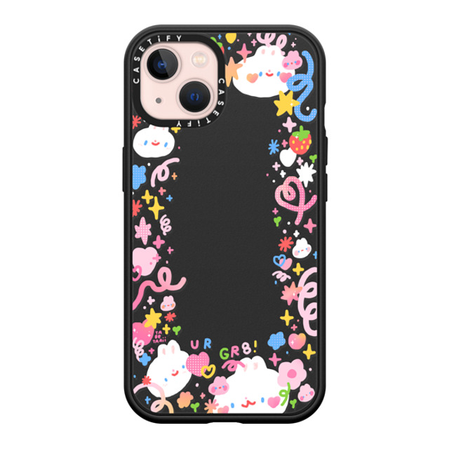 Tabetaaii x CASETiFY iPhone 13 ケース マットブラック インパクトケース MagSafe対応 UR GR8! by tabetaaii