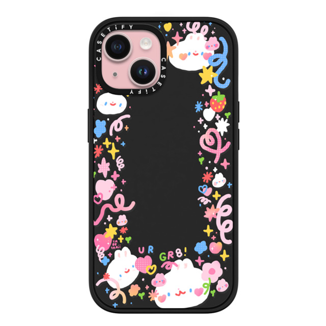 Tabetaaii x CASETiFY iPhone 15 ケース マットブラック インパクトケース MagSafe対応 UR GR8! by tabetaaii