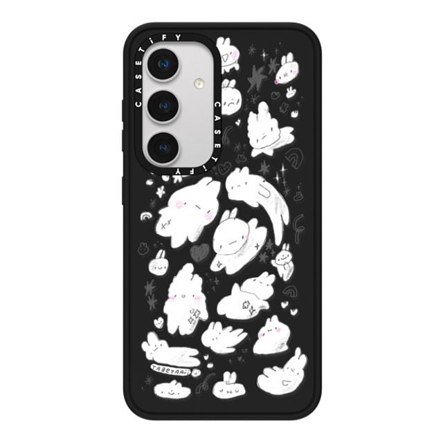 Tabetaaii x CASETiFY Galaxy S24 ケース Bunny,Cartoon マットブラック インパクトケース Just Some Buns by tabetaaii Tabetaaii x CASETiFY Galaxy S24 ケース Bunny,Cartoon マットブラック インパクトケース Just Some Buns by tabetaaii