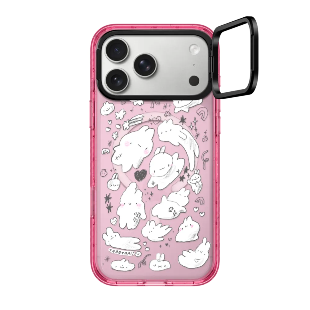 Impact Ring Stand iPhone 17 Pro Max Case MagSafe Compatible - Just Some Buns by tabetaaii