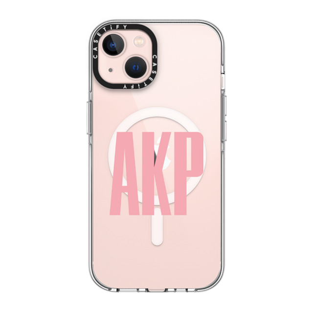 CASETiFY iPhone 13 ケース クリア クリア ケース MagSafe対応 Custom Case - akp CASETiFY iPhone 13 ケース クリア クリア ケース MagSafe対応 Custom Case - akp