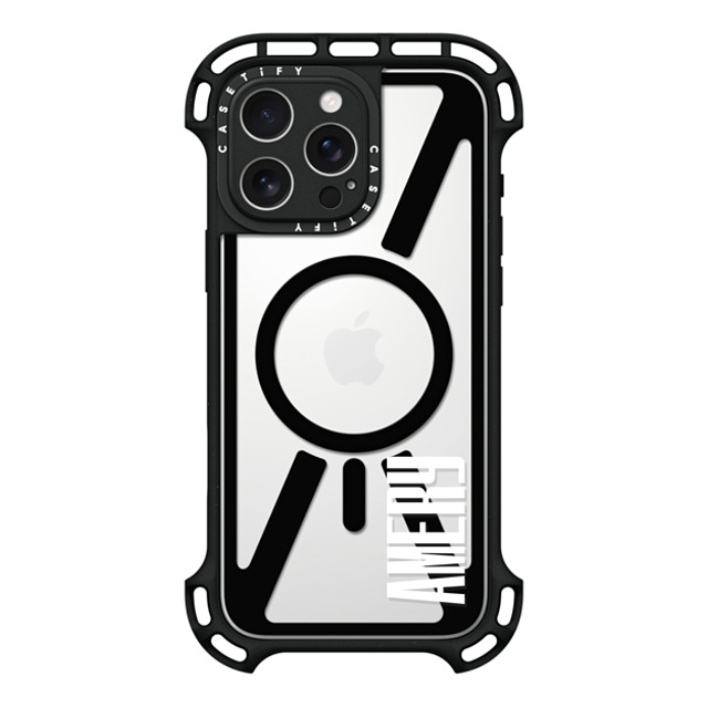 CASETiFY iPhone 16 Pro Max Case Black ウルトラ バウンスケース MagSafe対応 Custom Case - amery CASETiFY iPhone 16 Pro Max Case Black ウルトラ バウンスケース MagSafe対応 Custom Case - amery