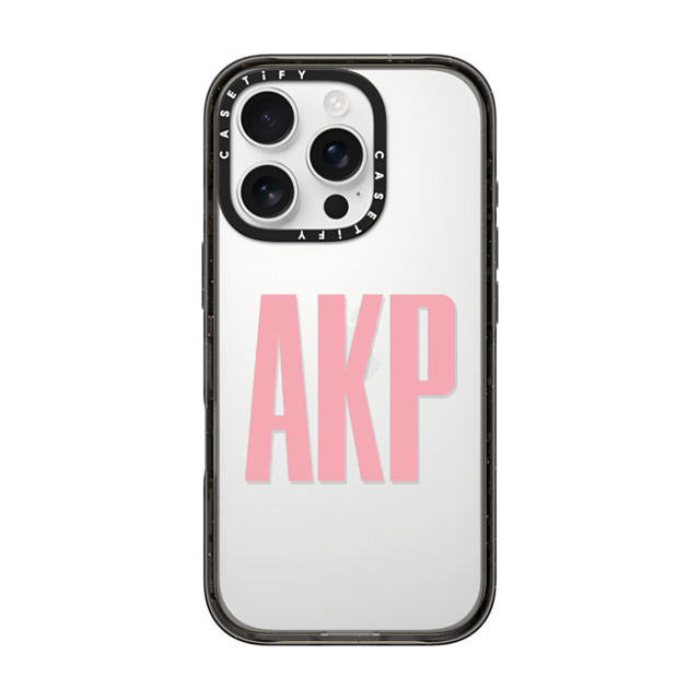 CASETiFY iPhone 16 Pro Case Black Impact Case Custom Case - akp CASETiFY iPhone 16 Pro Case Black Impact Case Custom Case - akp