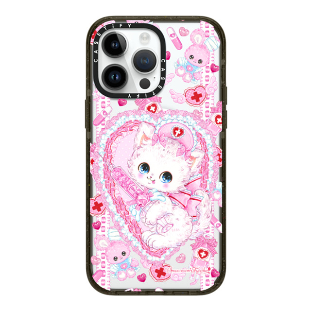 Amenomori Fumika x CASETiFY iPhone 14 Pro Max ケース ブラック インパクトケース MagSafe対応 Love Holic