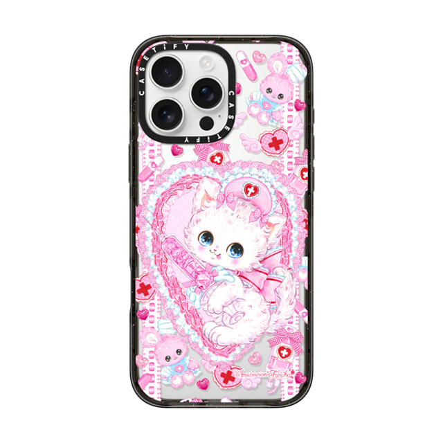 Amenomori Fumika x CASETiFY iPhone 16 Pro Max ケース ブラック インパクトケース Love Holic