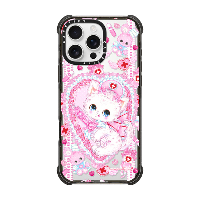 Amenomori Fumika x CASETiFY iPhone 16 Pro Max Case Black ウルトラ インパクトケース MagSafe 対応 Love Holic Amenomori Fumika x CASETiFY iPhone 16 Pro Max Case Black ウルトラ インパクトケース MagSafe 対応 Love Holic