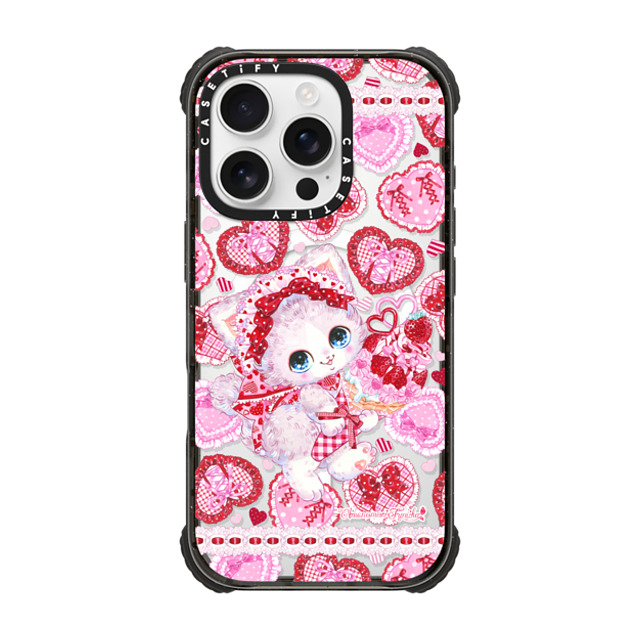 Amenomori Fumika x CASETiFY iPhone 16 Pro Case Sticker,Cat Black ウルトラ インパクトケース MagSafe 対応 Pretty Heart!!! Mother's Day Amenomori Fumika x CASETiFY iPhone 16 Pro Case Sticker,Cat Black ウルトラ インパクトケース MagSafe 対応 Pretty Heart!!! Mother's Day
