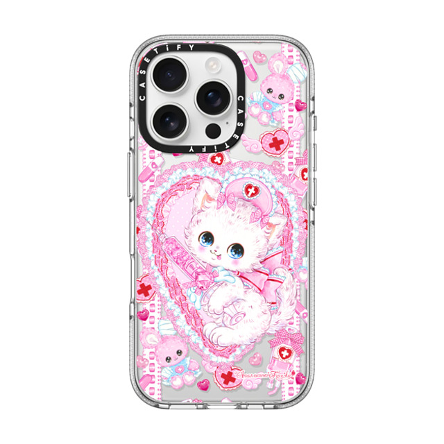 Amenomori Fumika x CASETiFY iPhone 16 Pro ケース クリア クリア ケース MagSafe対応 Love Holic