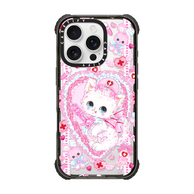 Amenomori Fumika x CASETiFY iPhone 16 Pro Case Black ウルトラ インパクトケース MagSafe 対応 Love Holic Amenomori Fumika x CASETiFY iPhone 16 Pro Case Black ウルトラ インパクトケース MagSafe 対応 Love Holic