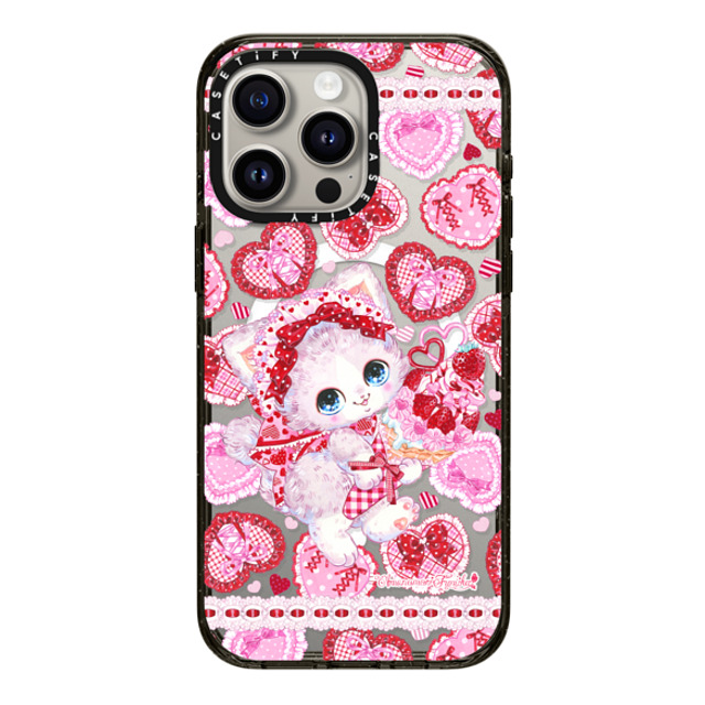 Amenomori Fumika x CASETiFY iPhone 15 Pro Max Case Sticker,Cat Black Impact Case MagSafe Compatible Pretty Heart!!! Mother's Day Amenomori Fumika x CASETiFY iPhone 15 Pro Max Case Sticker,Cat Black Impact Case MagSafe Compatible Pretty Heart!!! Mother's Day