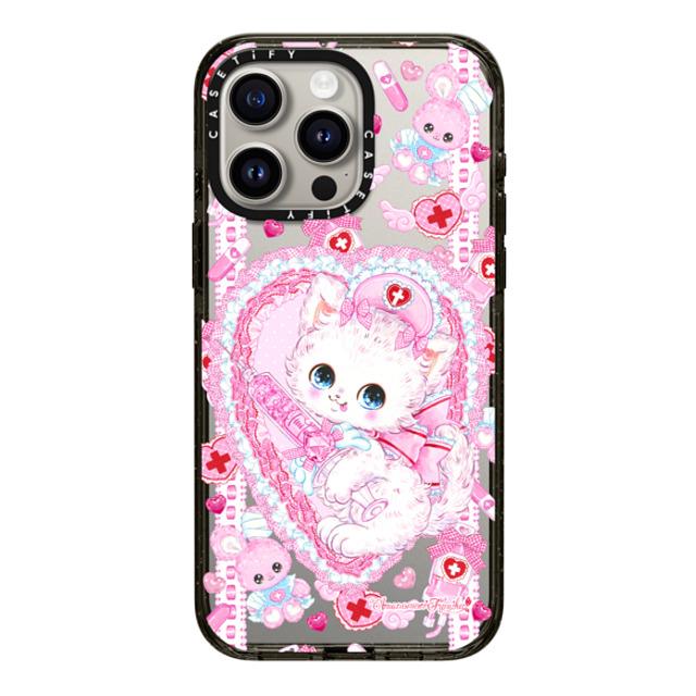 Amenomori Fumika x CASETiFY iPhone 15 Pro Max ケース ブラック インパクトケース Love Holic