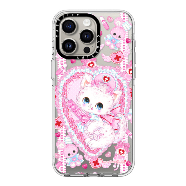 Amenomori Fumika x CASETiFY iPhone 15 Pro Max ケース クリア クリア ケース MagSafe対応 Love Holic