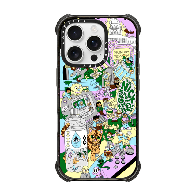 Day Off Ltd. x CASETiFY iPhone 16 Pro Case Sticker,Cartoon Black ウルトラ インパクトケース MagSafe 対応 Nickisnotgreen Mother's Day Day Off Ltd. x CASETiFY iPhone 16 Pro Case Sticker,Cartoon Black ウルトラ インパクトケース MagSafe 対応 Nickisnotgreen Mother's Day