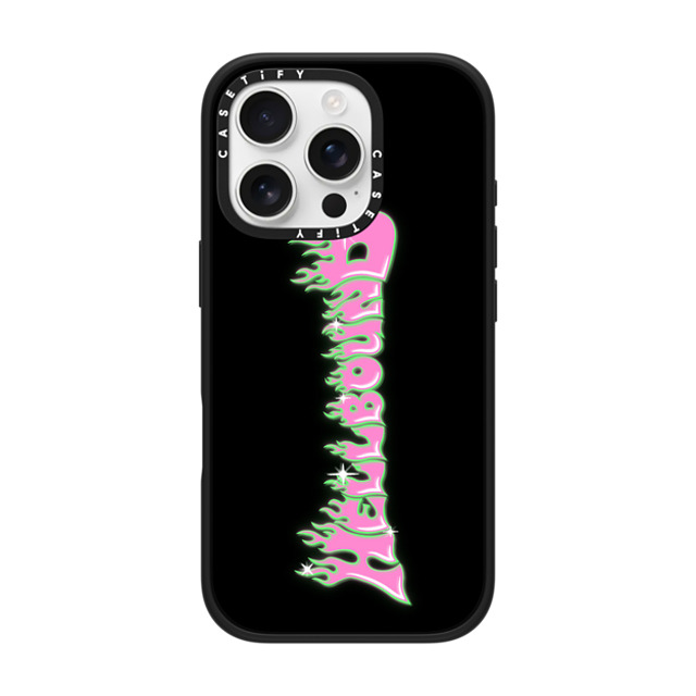 Day Off Ltd. x CASETiFY iPhone 16 Pro Case Sticker,Cartoon マットブラック Impact Case MagSafe Compatible Hellbound Mother's Day Day Off Ltd. x CASETiFY iPhone 16 Pro Case Sticker,Cartoon マットブラック Impact Case MagSafe Compatible Hellbound Mother's Day