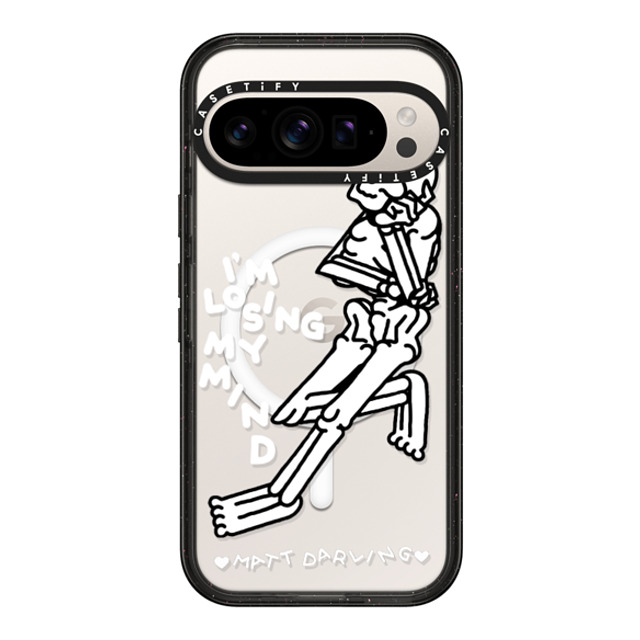 Matt Darling x CASETiFY Pixel 9 Pro ケース Chrome ブラック マグネット式 インパクトケース losing my mind Back to School Matt Darling x CASETiFY Pixel 9 Pro ケース Chrome ブラック マグネット式 インパクトケース losing my mind Back to School