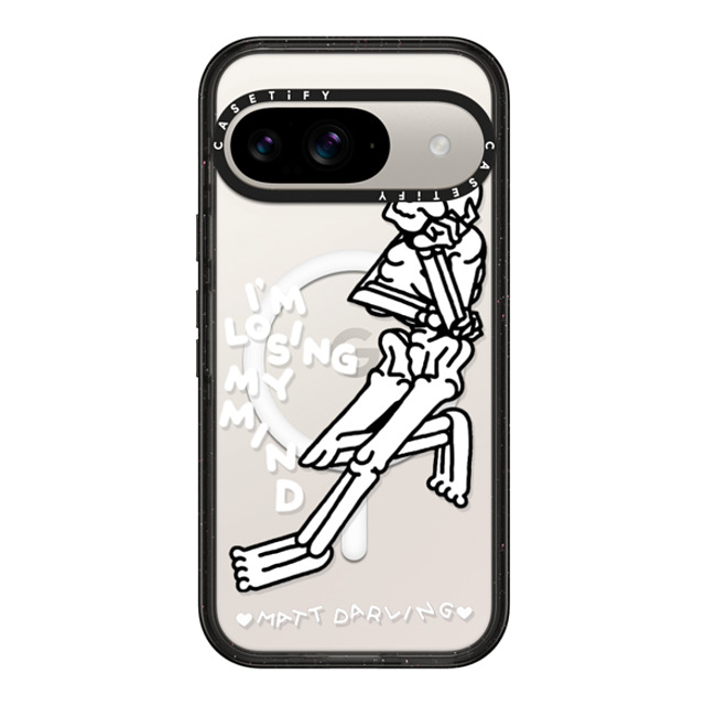 Matt Darling x CASETiFY Pixel 9 ケース Chrome ブラック マグネット式 インパクトケース losing my mind Back to School Matt Darling x CASETiFY Pixel 9 ケース Chrome ブラック マグネット式 インパクトケース losing my mind Back to School