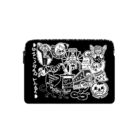 Impact Laptop Sleeve - sticker collage