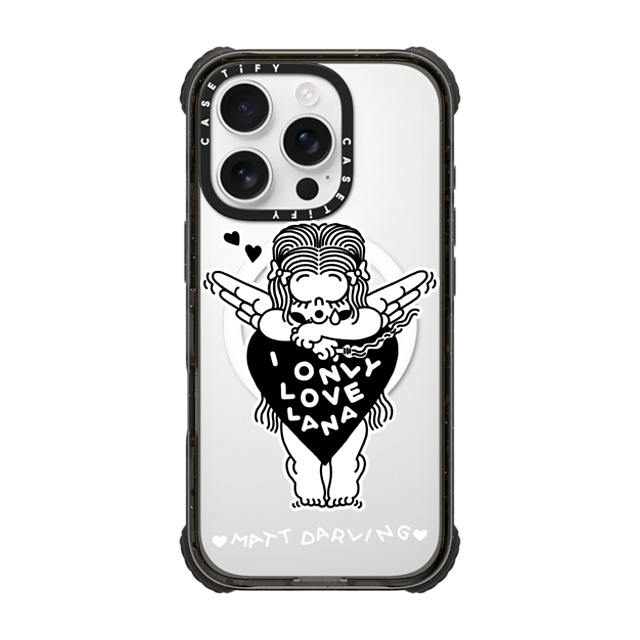 Matt Darling x CASETiFY iPhone 16 Pro ケース Cartoon,Monochrome ブラック ウルトラ インパクトケース MagSafe 対応 only lana Mother's Day Matt Darling x CASETiFY iPhone 16 Pro ケース Cartoon,Monochrome ブラック ウルトラ インパクトケース MagSafe 対応 only lana Mother's Day