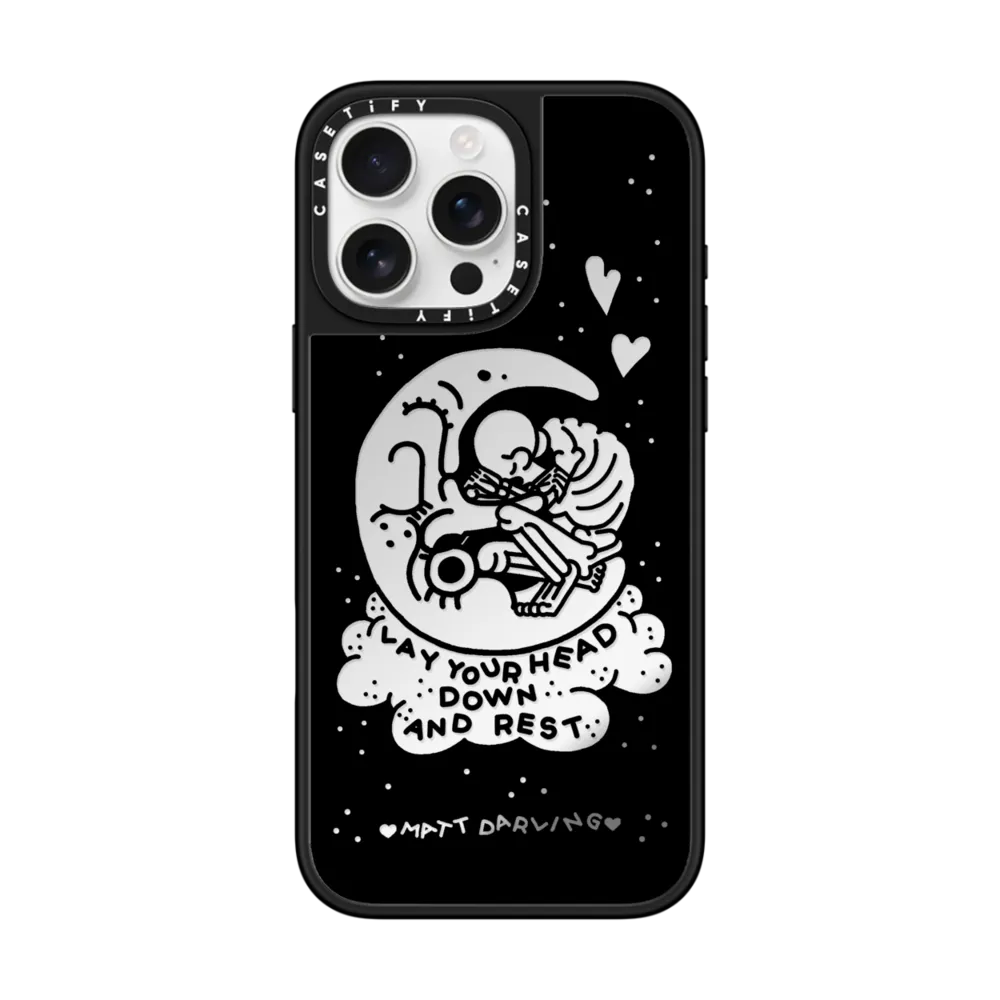 Mirror iPhone 16 Pro Max Case MagSafe Compatible - lay your head