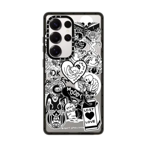 Galaxy S25 Ultra - matt darling sticker collage