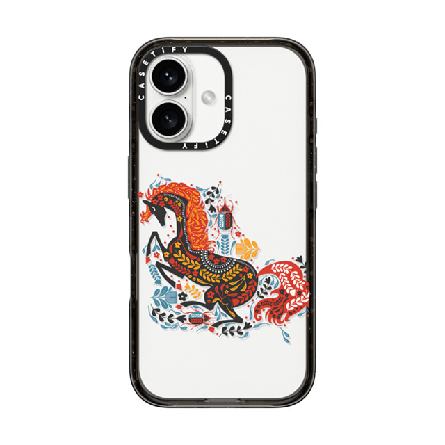 Famenxt x CASETiFY iPhone 16 Case Black Impact Case The Black Horse Mother's Day Famenxt x CASETiFY iPhone 16 Case Black Impact Case The Black Horse Mother's Day