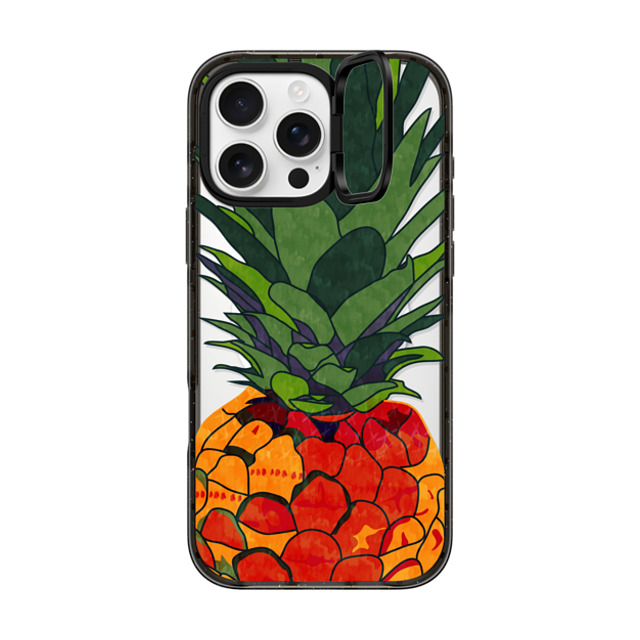 Famenxt x CASETiFY iPhone 16 Pro Max Case Black インパクトリングスタンドケース MagSafe対応 Pineapple Jumbo Father's Day Famenxt x CASETiFY iPhone 16 Pro Max Case Black インパクトリングスタンドケース MagSafe対応 Pineapple Jumbo Father's Day
