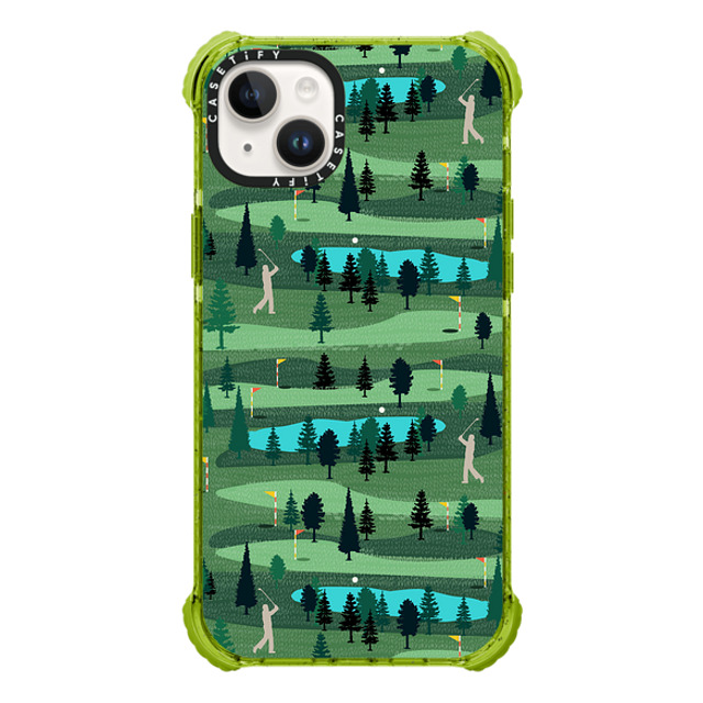 Famenxt x CASETiFY iPhone 14 Plus ケース Kiwi ウルトラ インパクトケース MagSafe 対応 Golf day out Father's Day Famenxt x CASETiFY iPhone 14 Plus ケース Kiwi ウルトラ インパクトケース MagSafe 対応 Golf day out Father's Day