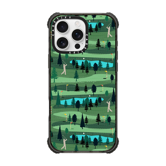Famenxt x CASETiFY iPhone 16 Pro Max ケース ブラック ウルトラ インパクトケース MagSafe 対応 Golf day out Father's Day Famenxt x CASETiFY iPhone 16 Pro Max ケース ブラック ウルトラ インパクトケース MagSafe 対応 Golf day out Father's Day