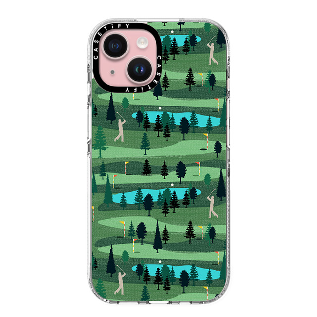 Famenxt x CASETiFY iPhone 15 Case Clear Clear Case MagSafe Compatible Golf day out Father's Day Famenxt x CASETiFY iPhone 15 Case Clear Clear Case MagSafe Compatible Golf day out Father's Day