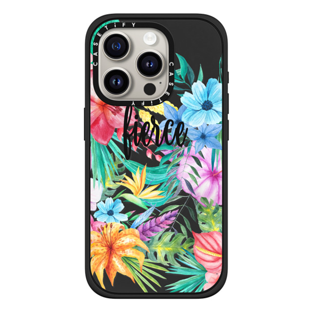 Famenxt x CASETiFY iPhone 15 Pro Case マットブラック Impact Case MagSafe Compatible She is Fierce Mother's Day Famenxt x CASETiFY iPhone 15 Pro Case マットブラック Impact Case MagSafe Compatible She is Fierce Mother's Day