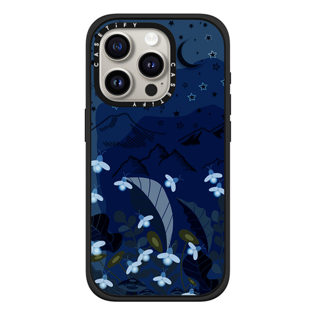 Famenxt x CASETiFY iPhone 15 Pro ケース マットブラック インパクトケース MagSafe対応 Fireflies Back to School Famenxt x CASETiFY iPhone 15 Pro ケース マットブラック インパクトケース MagSafe対応 Fireflies Back to School