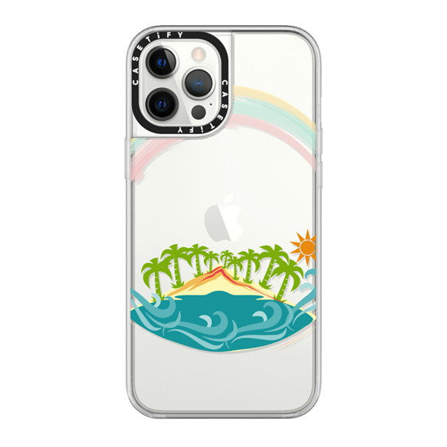 Famenxt x CASETiFY iPhone 12 Pro Max ケース クリア グリップケース Paradise Father's Day Famenxt x CASETiFY iPhone 12 Pro Max ケース クリア グリップケース Paradise Father's Day