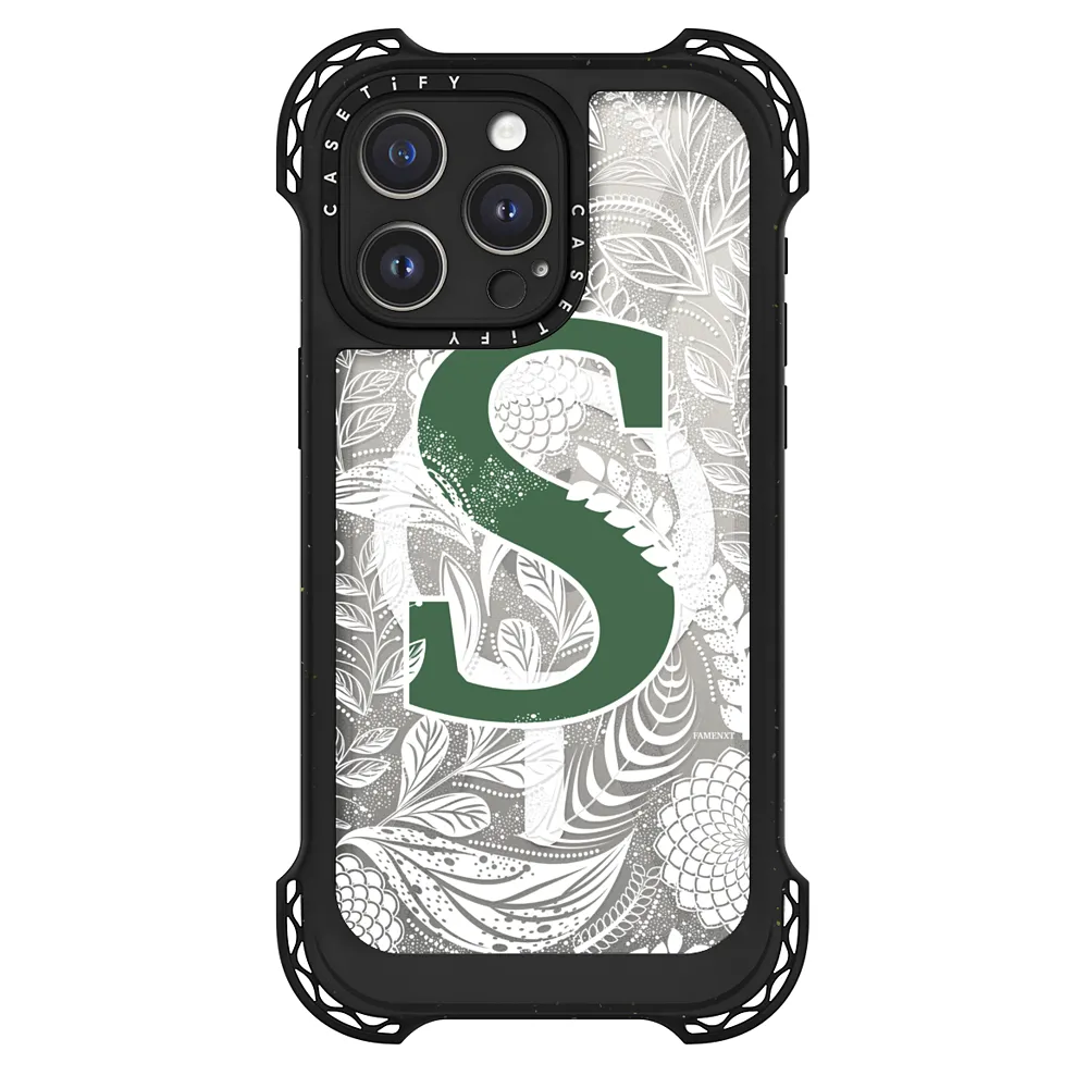 S Initial Monogram Art CASETiFY