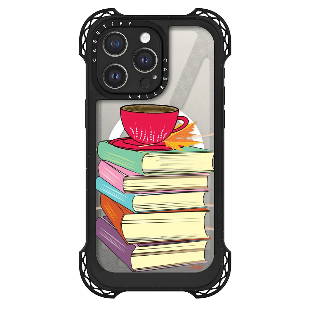 Books and Tea with Leaf CASETiFY