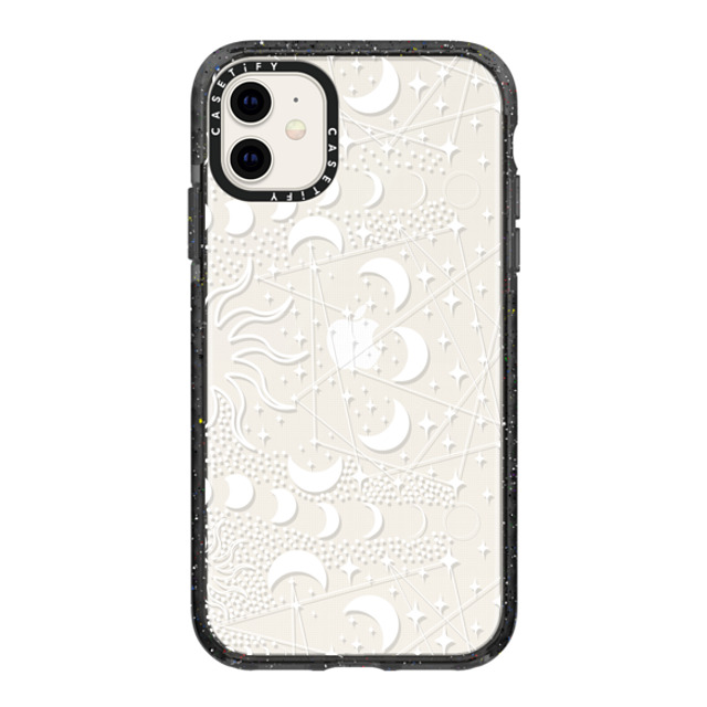 Famenxt x CASETiFY iPhone 11 ケース Nature,Chrome ブラック インパクトケース Sun Moon Phases Stars White Galaxy Back to School Famenxt x CASETiFY iPhone 11 ケース Nature,Chrome ブラック インパクトケース Sun Moon Phases Stars White Galaxy Back to School