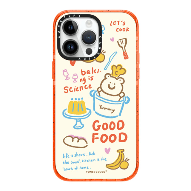 CASETiFY iPhone 14 Pro Max Case オレンジ インパクトケース Baking is Science tunee goods influencer Father's Day CASETiFY iPhone 14 Pro Max Case オレンジ インパクトケース Baking is Science tunee goods influencer Father's Day