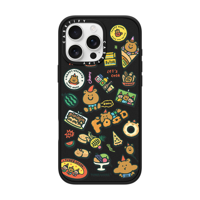 CASETiFY iPhone 16 Pro Max ケース マットブラック インパクトケース MagSafe対応 Food Map tunee goods influencer Father's Day CASETiFY iPhone 16 Pro Max ケース マットブラック インパクトケース MagSafe対応 Food Map tunee goods influencer Father's Day