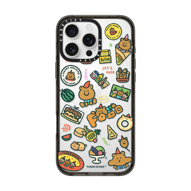 CASETiFY iPhone 16 Pro Max Case Black インパクトケース Food Map tunee goods influencer Father's Day CASETiFY iPhone 16 Pro Max Case Black インパクトケース Food Map tunee goods influencer Father's Day