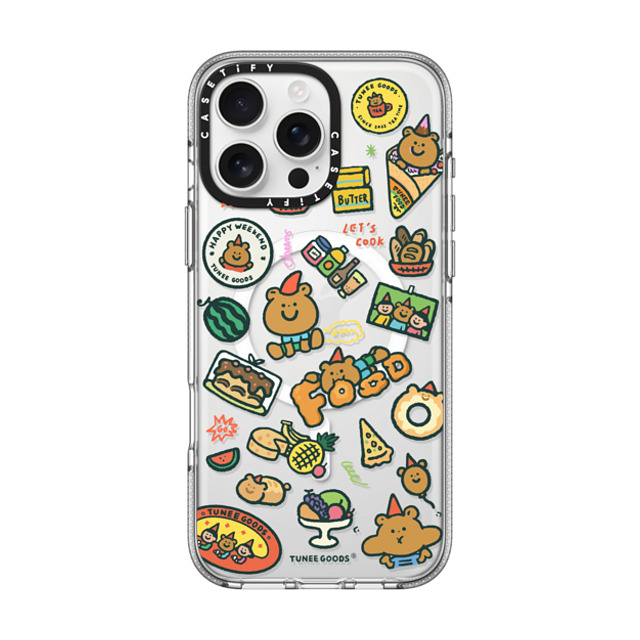 CASETiFY iPhone 16 Pro Max Case クリア クリア ケース MagSafe対応 Food Map tunee goods influencer Father's Day CASETiFY iPhone 16 Pro Max Case クリア クリア ケース MagSafe対応 Food Map tunee goods influencer Father's Day