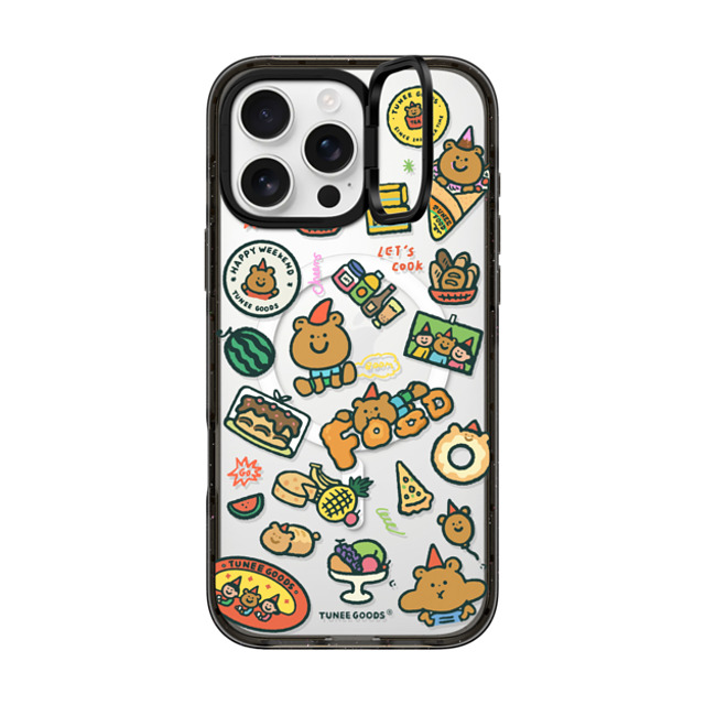 CASETiFY iPhone 16 Pro Max Case Black インパクトリングスタンドケース MagSafe対応 Food Map tunee goods influencer Father's Day CASETiFY iPhone 16 Pro Max Case Black インパクトリングスタンドケース MagSafe対応 Food Map tunee goods influencer Father's Day