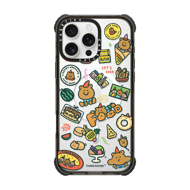 CASETiFY iPhone 16 Pro Max ケース ブラック ウルトラ インパクトケース MagSafe 対応 Food Map tunee goods influencer Father's Day CASETiFY iPhone 16 Pro Max ケース ブラック ウルトラ インパクトケース MagSafe 対応 Food Map tunee goods influencer Father's Day