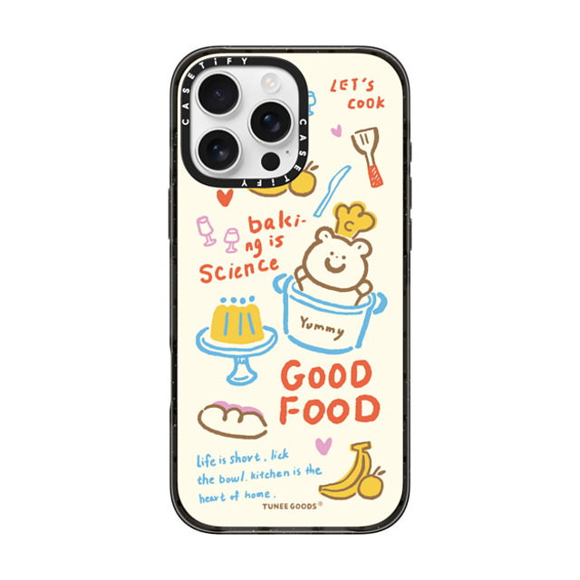 CASETiFY iPhone 16 Pro Max ケース ブラック インパクトケース MagSafe対応 Baking is Science tunee goods influencer Father's Day CASETiFY iPhone 16 Pro Max ケース ブラック インパクトケース MagSafe対応 Baking is Science tunee goods influencer Father's Day