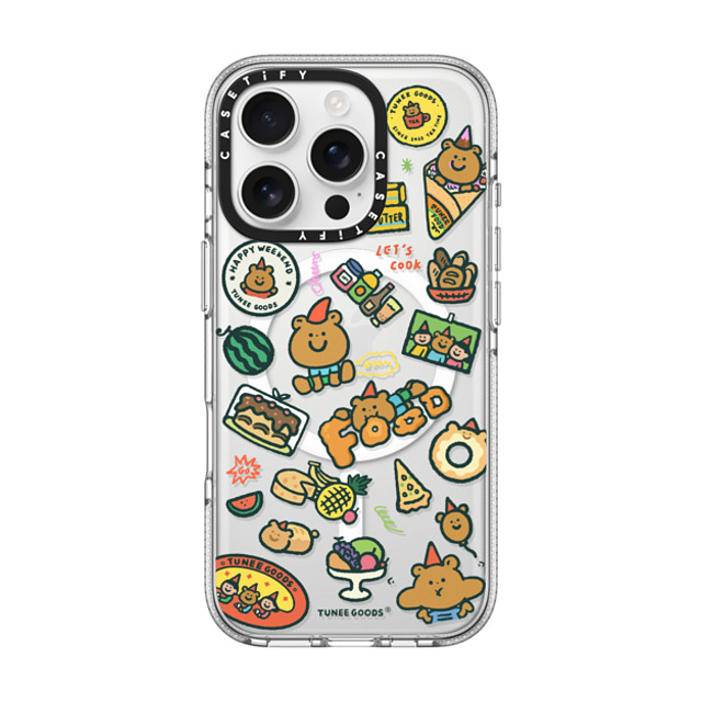 CASETiFY iPhone 16 Pro Case クリア クリア ケース MagSafe対応 Food Map tunee goods influencer Father's Day CASETiFY iPhone 16 Pro Case クリア クリア ケース MagSafe対応 Food Map tunee goods influencer Father's Day